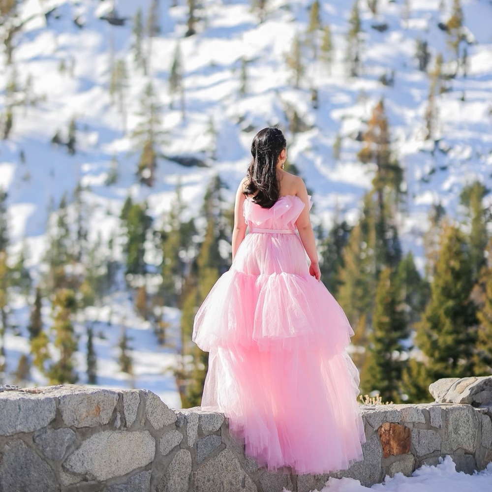 Pink Tulle Dress